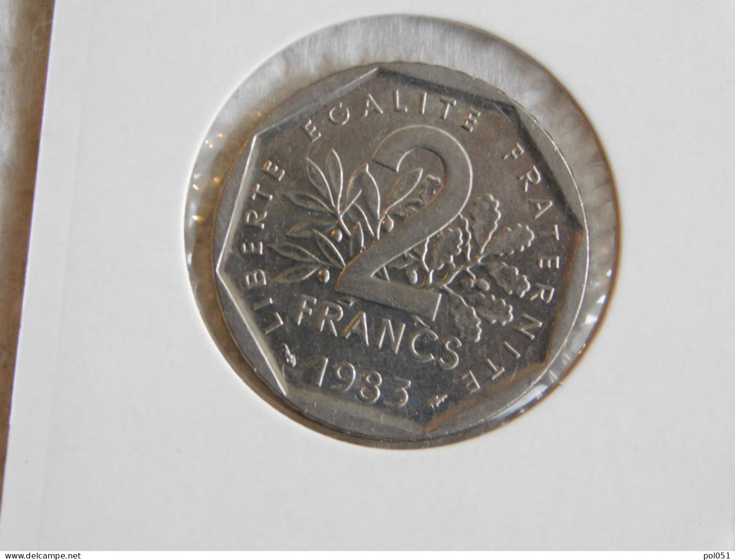 France 2 Francs 1983 SEMEUSE, NICKEL (839) - 2 Francs