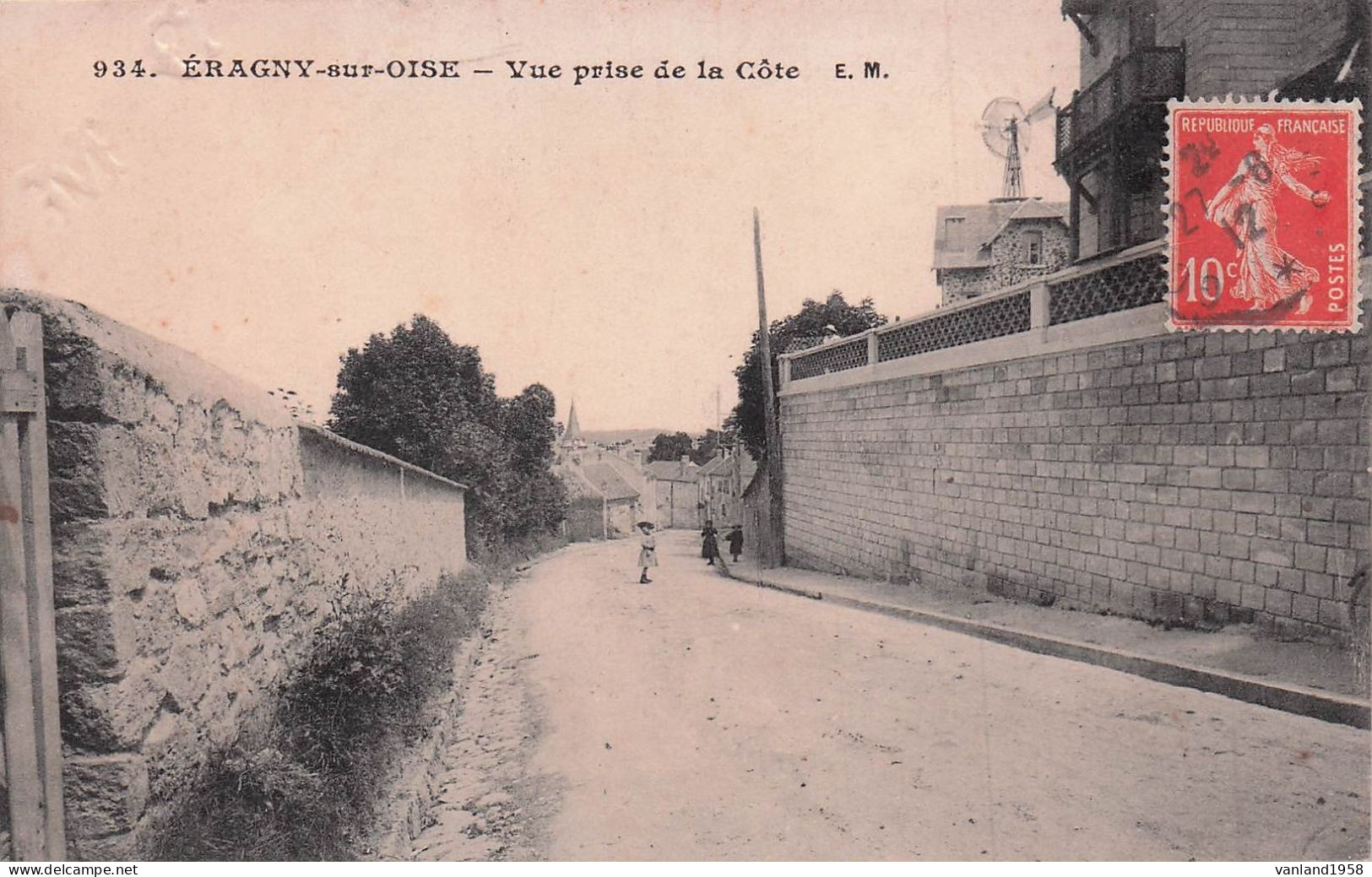 ERAGNY-vue Prise De La Côte - Eragny