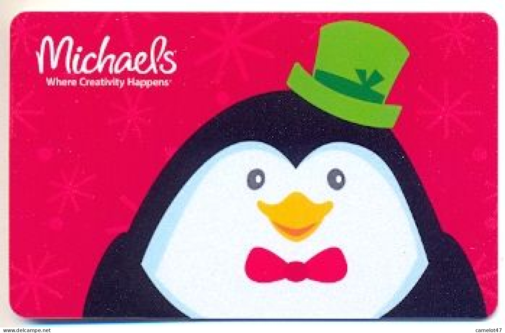 Michaels, U.S.A., Carte Cadeau Pour Collection, Sans Valeur, # Michaels-50 - Gift And Loyalty Cards