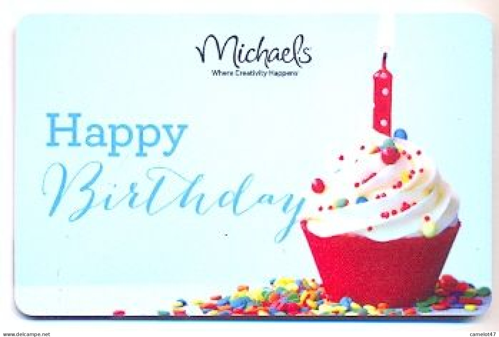Michaels, U.S.A., Carte Cadeau Pour Collection, Sans Valeur, # Michaels-51 - Cadeaubonnen En Spaarkaarten