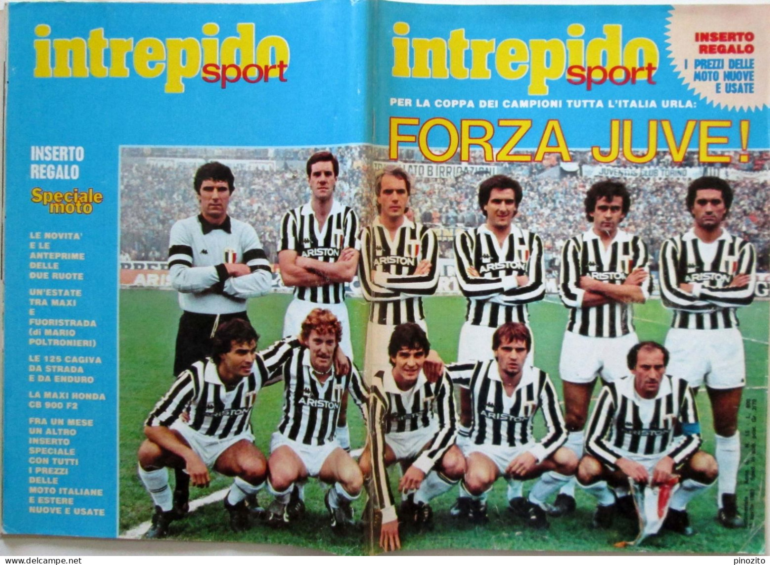INTREPIDO 15 1983 Juventus Michele Alboreto Vincenzo Romano Loretta Goggi Earth Wind & Fire - Deportes