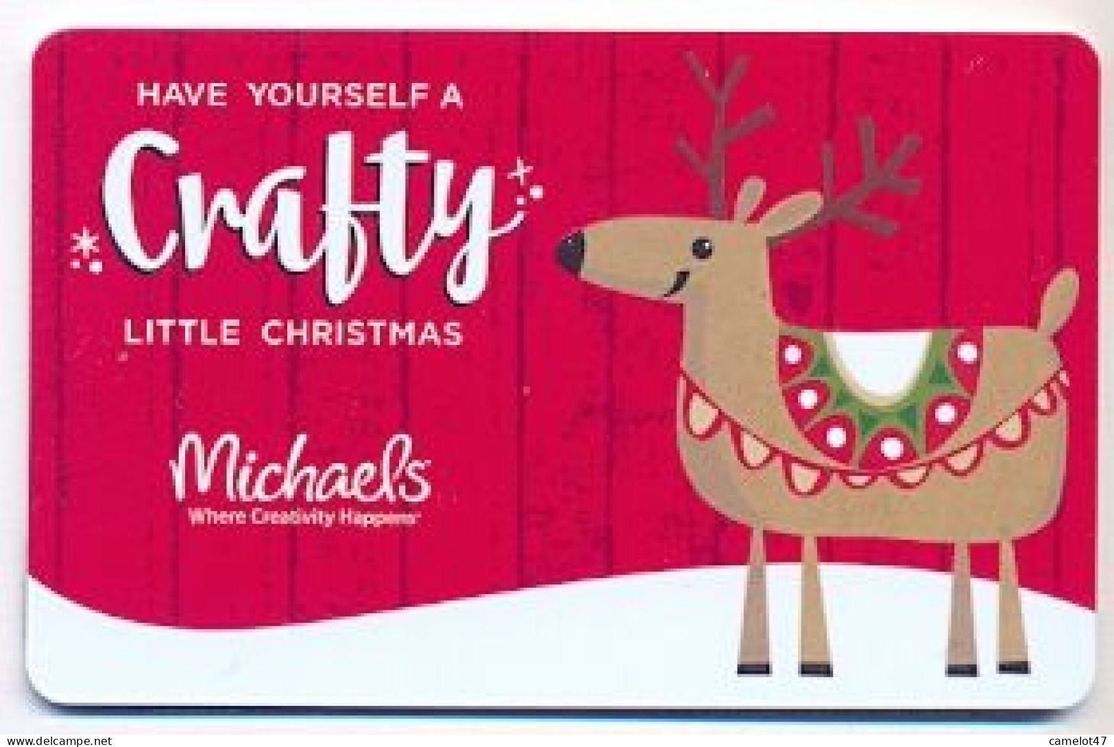 Michaels, U.S.A., Carte Cadeau Pour Collection, Sans Valeur, # Michaels-55 - Gift And Loyalty Cards