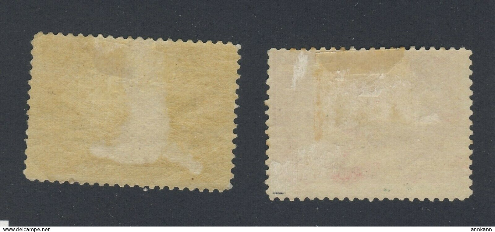 2x Canada Victoria Jubilee MH Stamps #51-1c F/VF 53-3c Fine Guide Value = $35.00 - Ongebruikt