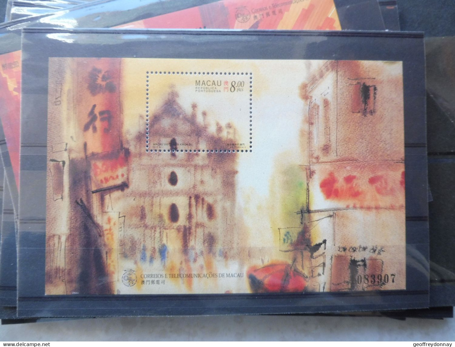 Macao Macau Bl Bloc Blok 42 Mnh Neuf ** - Hojas Bloque