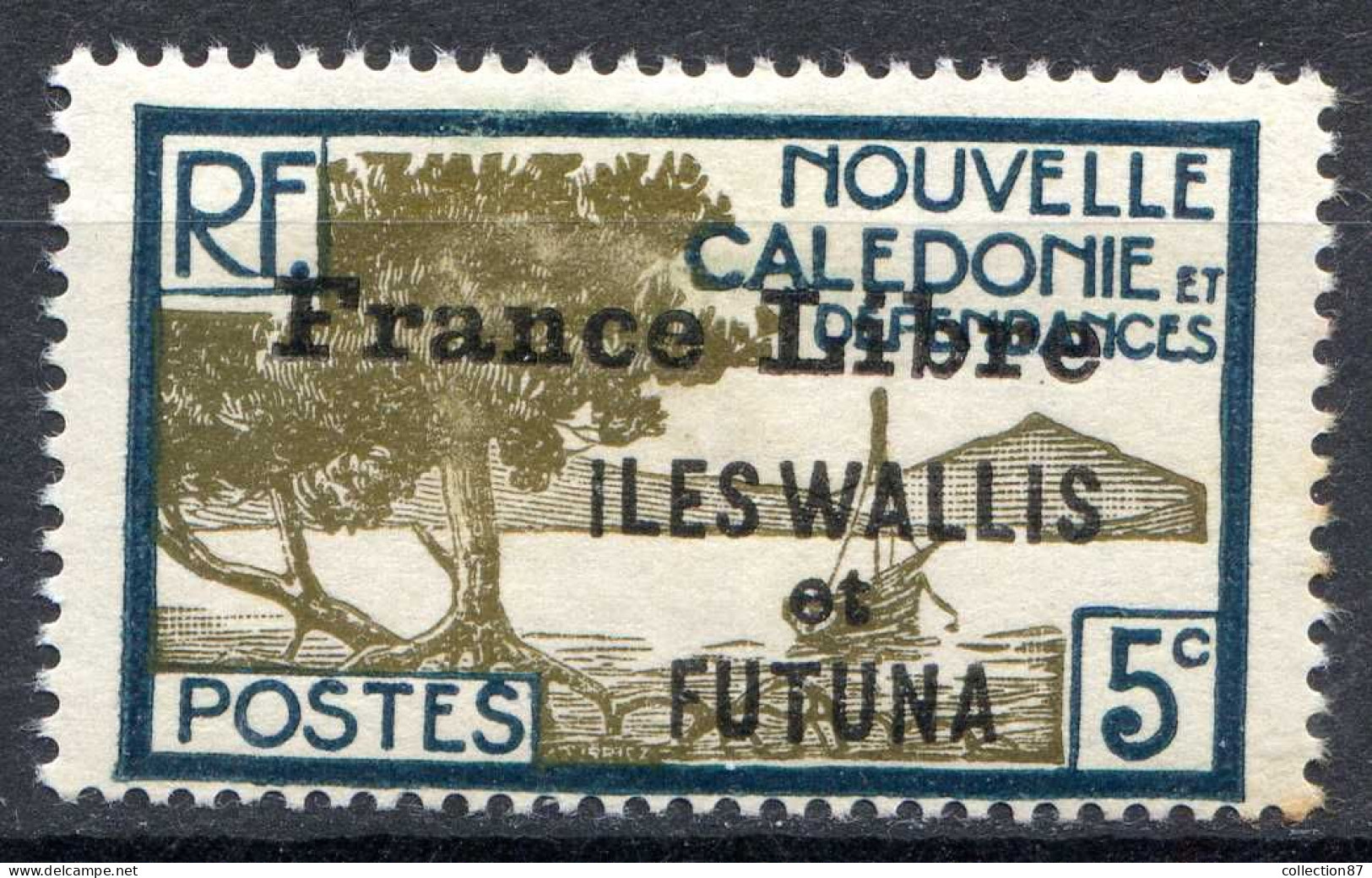 REF 086 > WALLIS & FUTUNA < FRANCE LIBRE N° 96 * Neuf Ch - MH * - Neufs