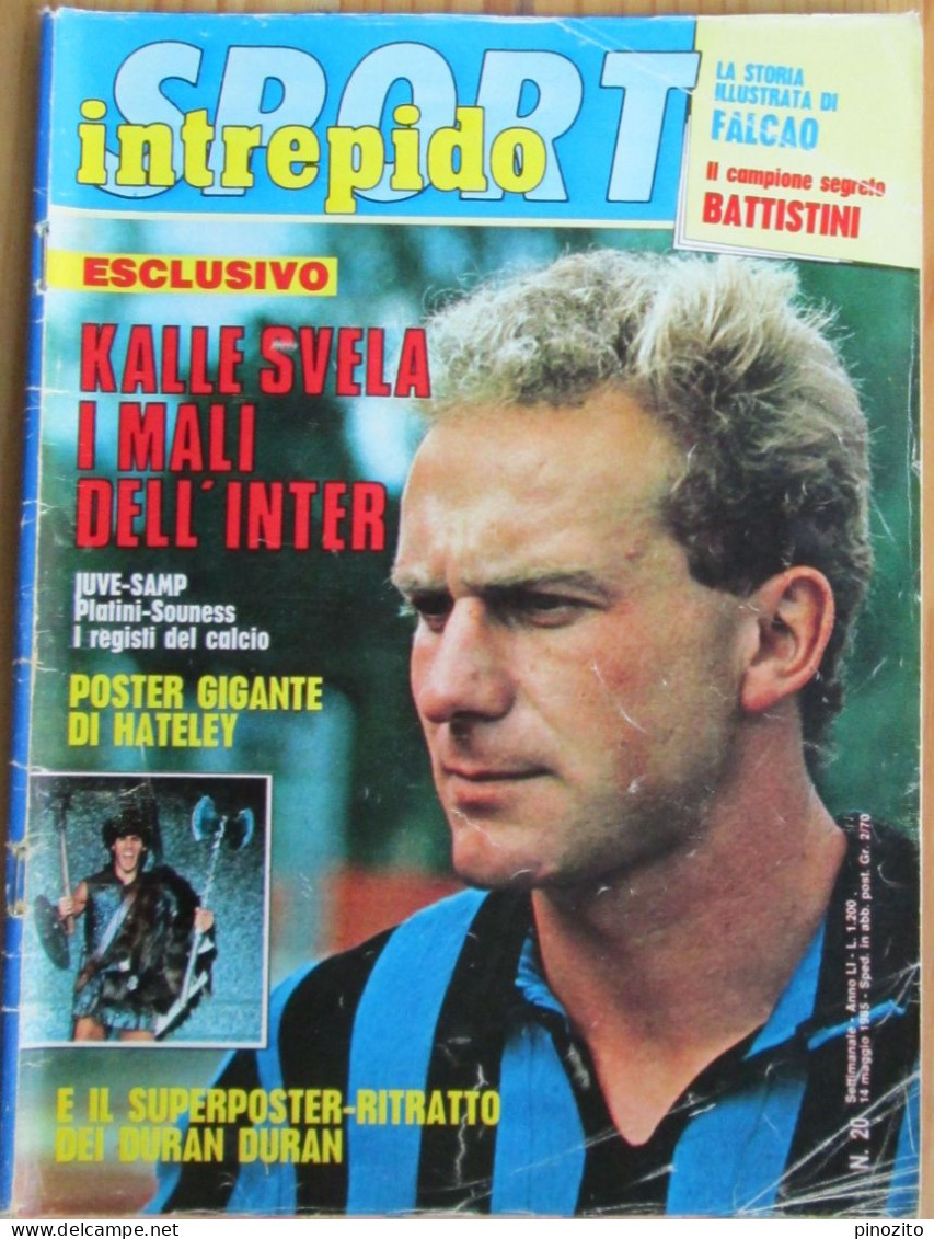 INTREPIDO 20 1985 Karl Heinz Rummenigge Mark Hateley Duran Duran Howard Jones - Sports