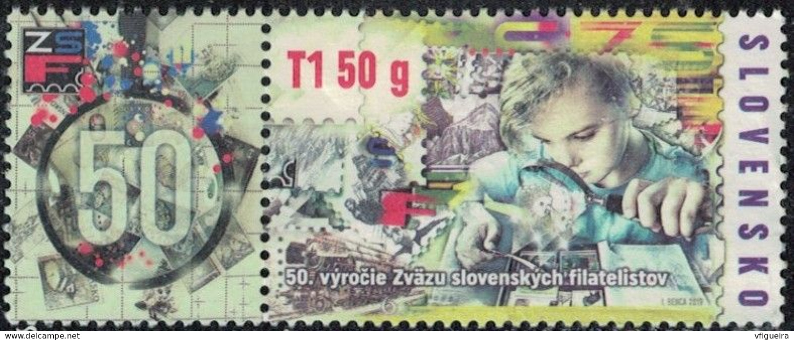 Slovaquie 2019 Oblitéré Used 50e Anniversaire De L'Union Des Philatélistes Slovaques Y&T SK 767 SU - Used Stamps