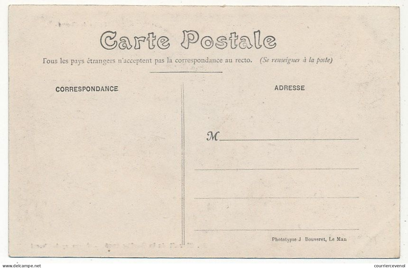 CPA - CHERRÉ (Sarthe) - Circuit De La Sarthe 1906 - Virage, Après Cherré - Eglise De Cherré - Autres & Non Classés