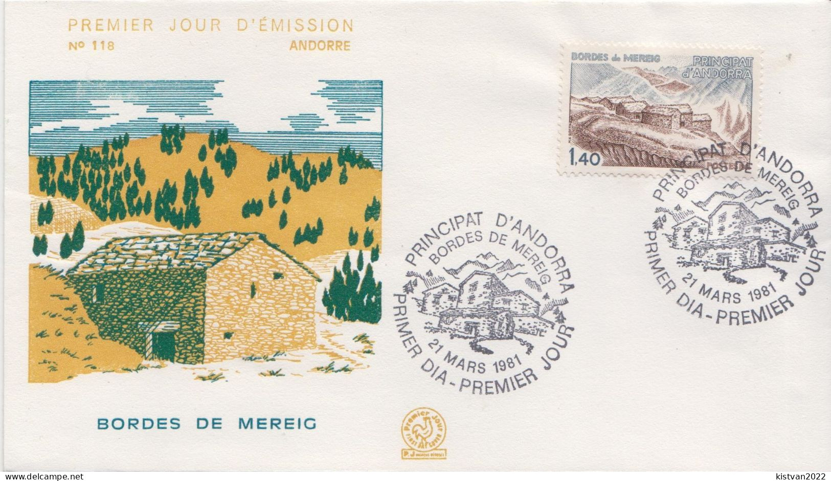 Andorra Stamp On FDC - Otros & Sin Clasificación