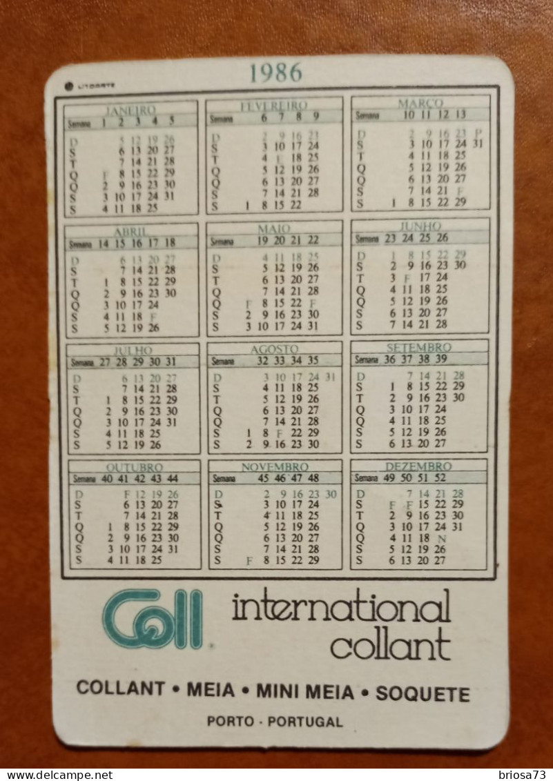 Calendrier De Poche Coll,International Collant    1996 - Small : 1981-90