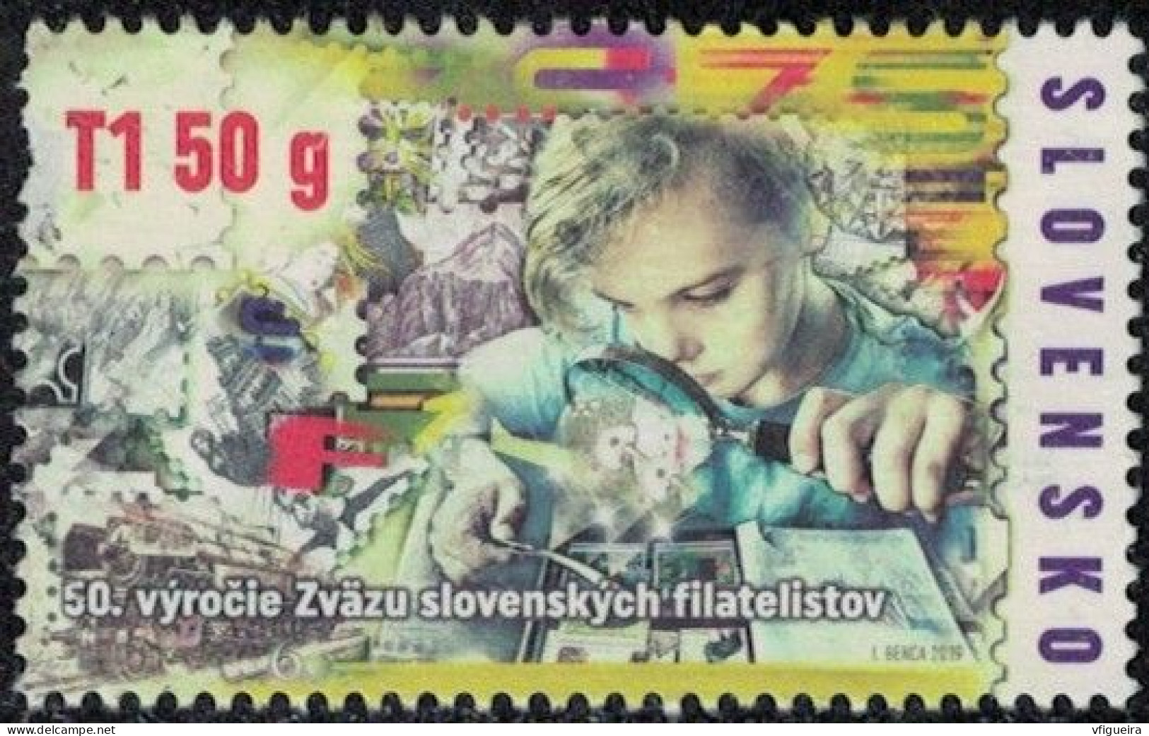 Slovaquie 2019 Oblitéré Used 50e Anniversaire De L'Union Des Philatélistes Slovaques SU - Used Stamps