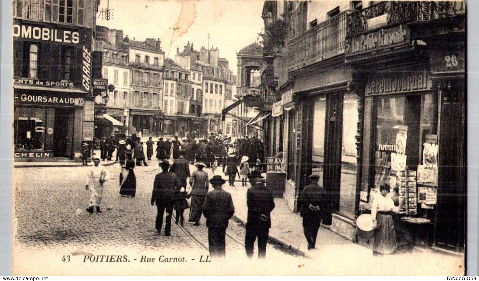 VIENNE : Poitiers, Rue Carnot /// 51  ///  CP TTBE  LIQUIDE - Poitiers