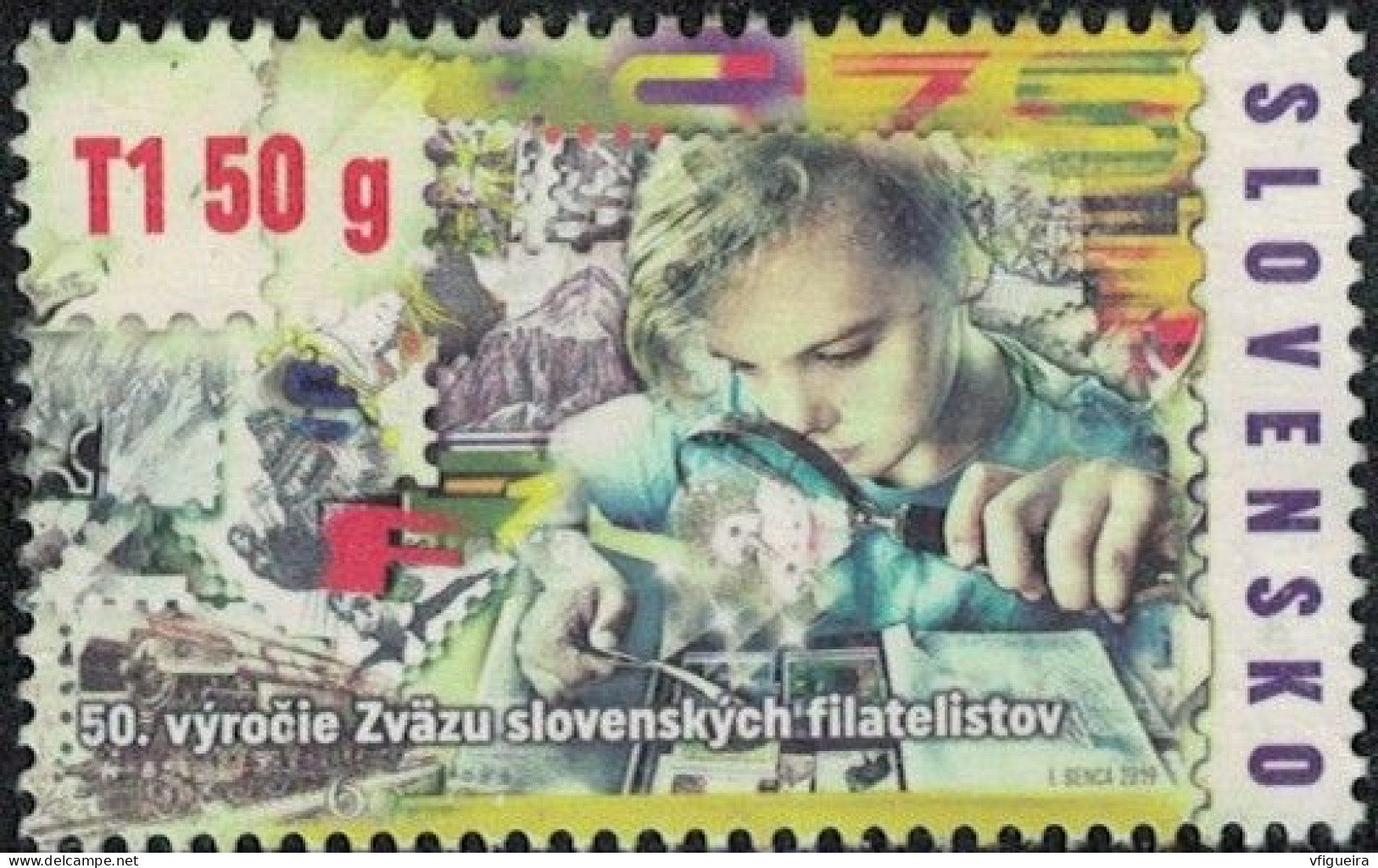 Slovaquie 2019 Oblitéré Used 50e Anniversaire De L'Union Des Philatélistes Slovaques SU - Used Stamps