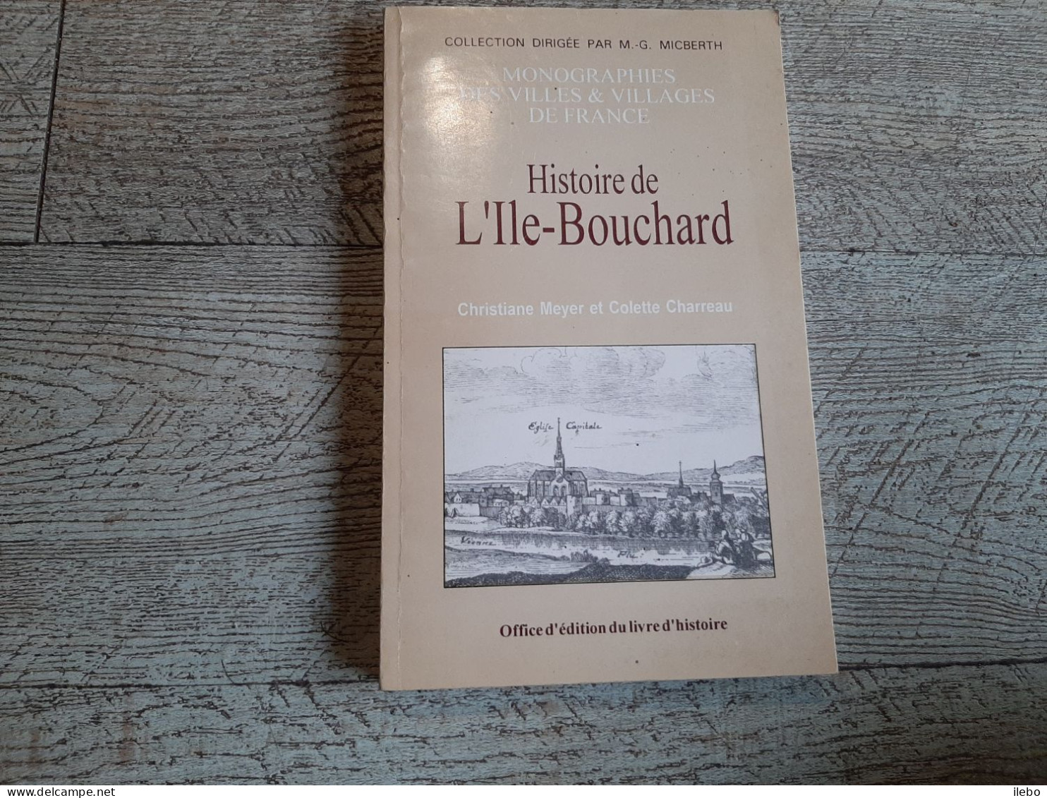 Histoire De L'ile Bouchard Meyer Et Charreau 1995 Touraine - Centre - Val De Loire