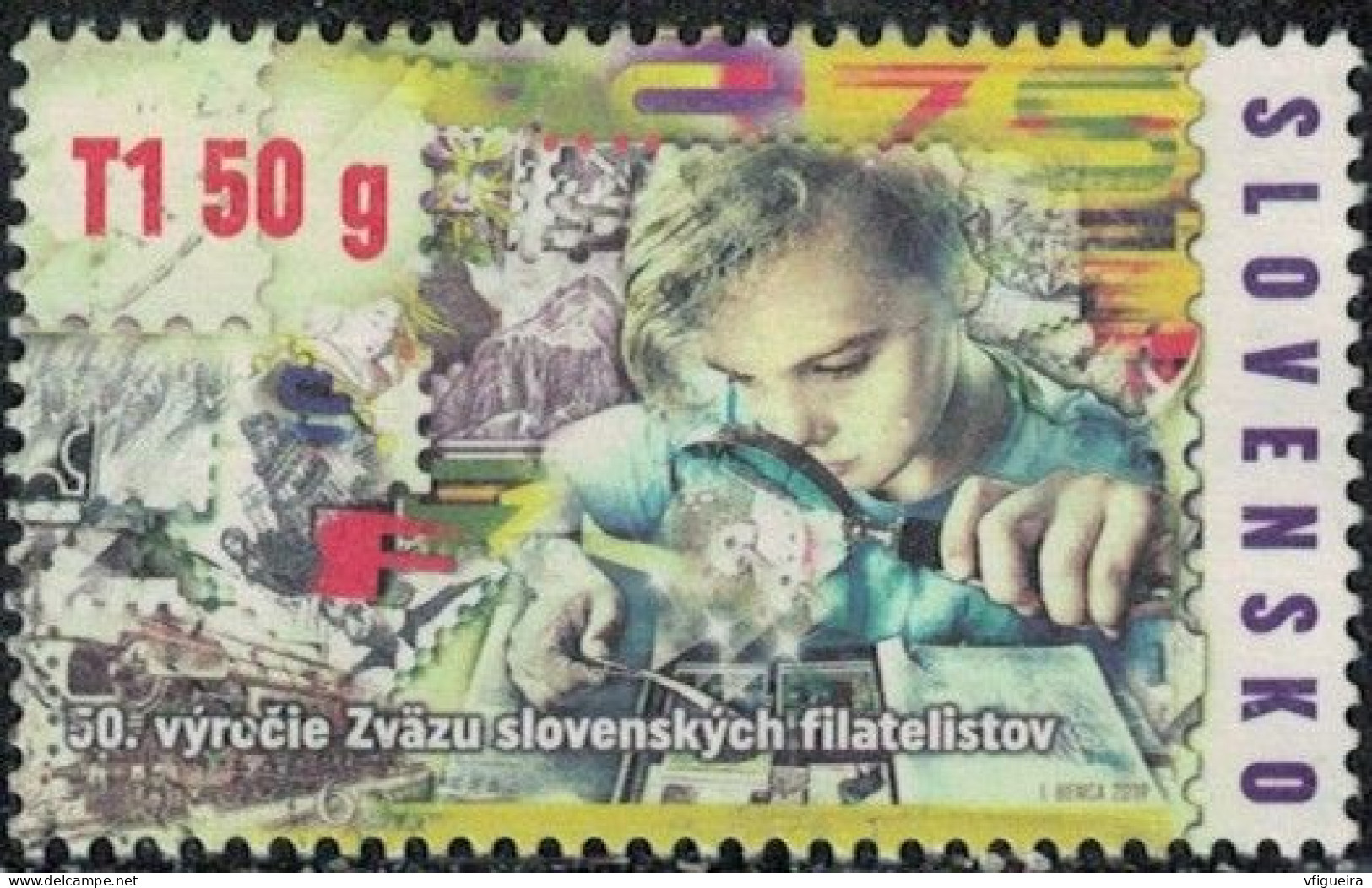 Slovaquie 2019 Oblitéré Used 50e Anniversaire De L'Union Des Philatélistes Slovaques SU - Used Stamps