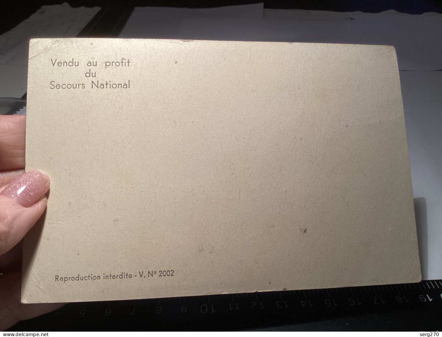 Je Fais à La France Le Don De Ma Personne" Philippe Pétain Vendu Au Profit Du Secours National Reproduction, Interdit - Parteien & Wahlen