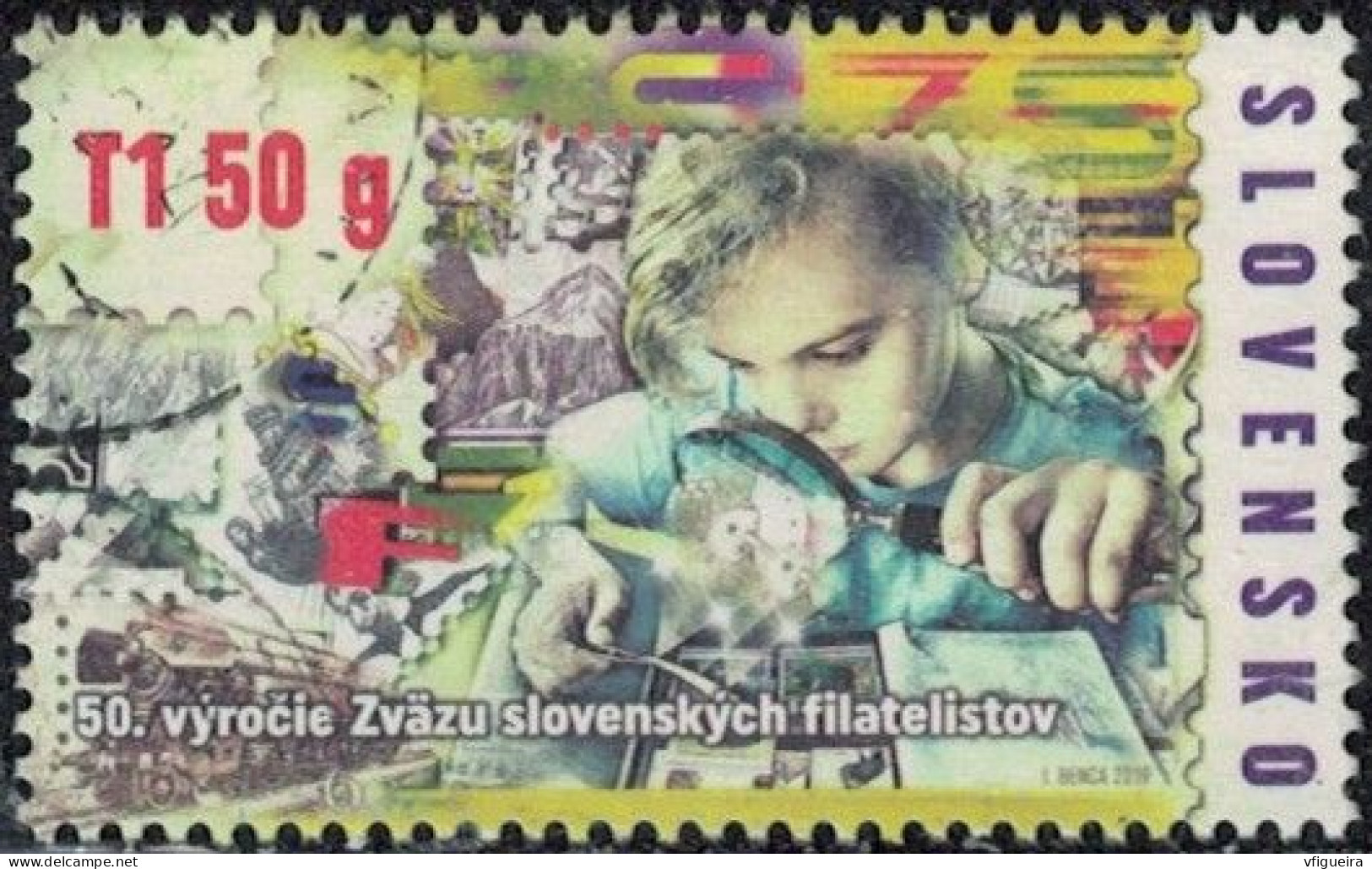 Slovaquie 2019 Oblitéré Used 50e Anniversaire De L'Union Des Philatélistes Slovaques SU - Used Stamps