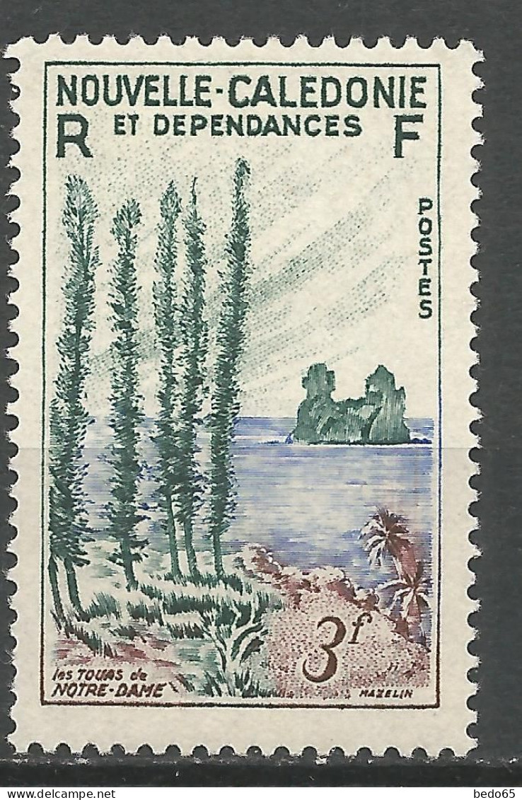 NOUVELLE-CALEDONIE N° 285 NEUF* TRACE DE CHARNIERE  / Hinge / MH - Nuevos