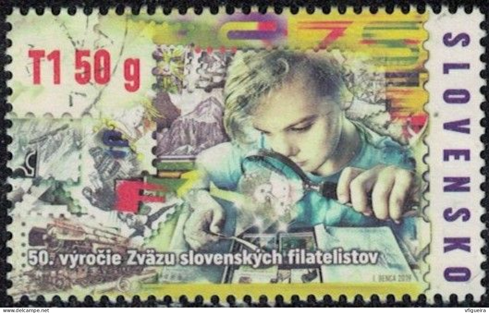 Slovaquie 2019 Oblitéré Used 50e Anniversaire De L'Union Des Philatélistes Slovaques SU - Used Stamps