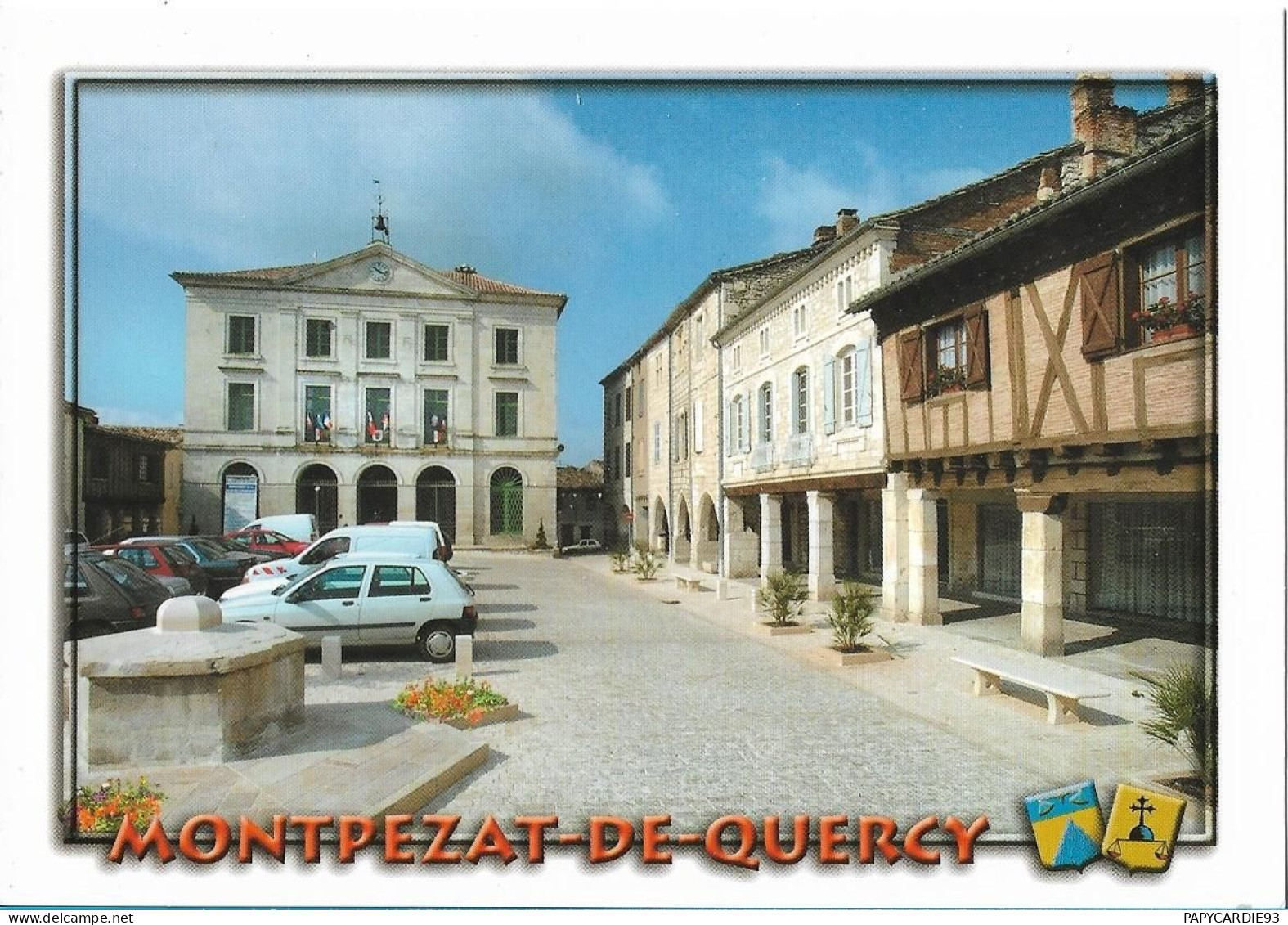 France > [82] Tarn Et Garonne > Montpezat De Quercy > La Place De L'Hôtel De Ville       > N°682 - Montpezat De Quercy