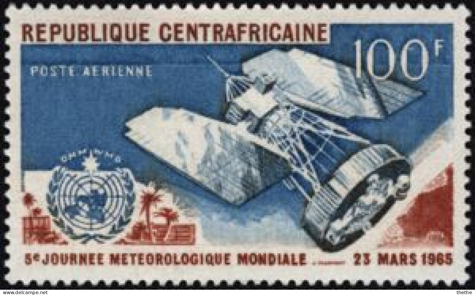 Republique Centrafricaine - 5 ° Journée Météorologique Mondiale - Clima & Meteorología