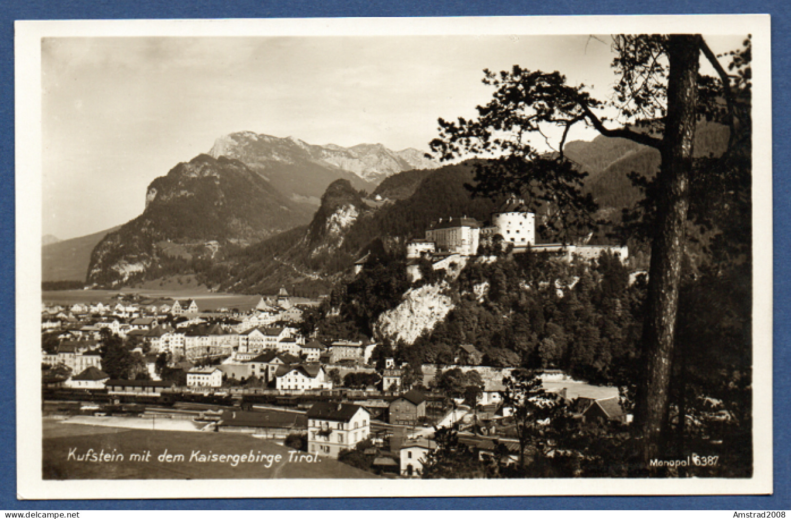 KUFSTEIN MIT DEM KAISERGEBIRGE TIROL  - OSTERREICH - AUTRICHE - Kufstein