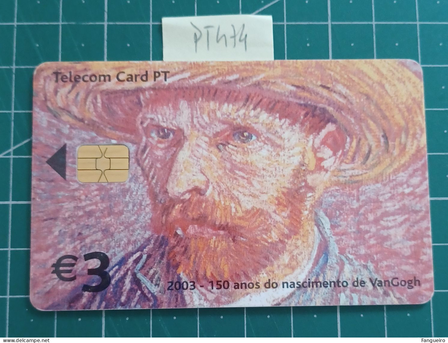 PORTUGAL USED PHONECARD PT474 VAN GOGH - Portugal