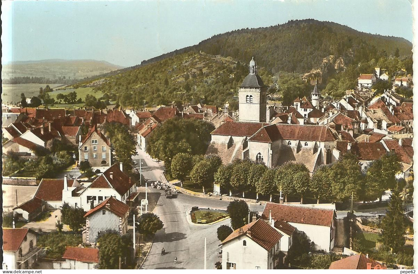 Orgelet- Vue Générale Aérienne-cpsm - Orgelet