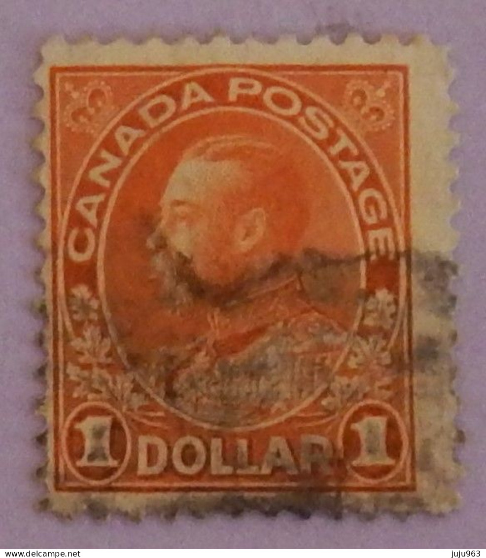 CANADA YT 118 OBLITÉRÉ "GEORGE V" ANNÉES 1918/1925 - Oblitérés