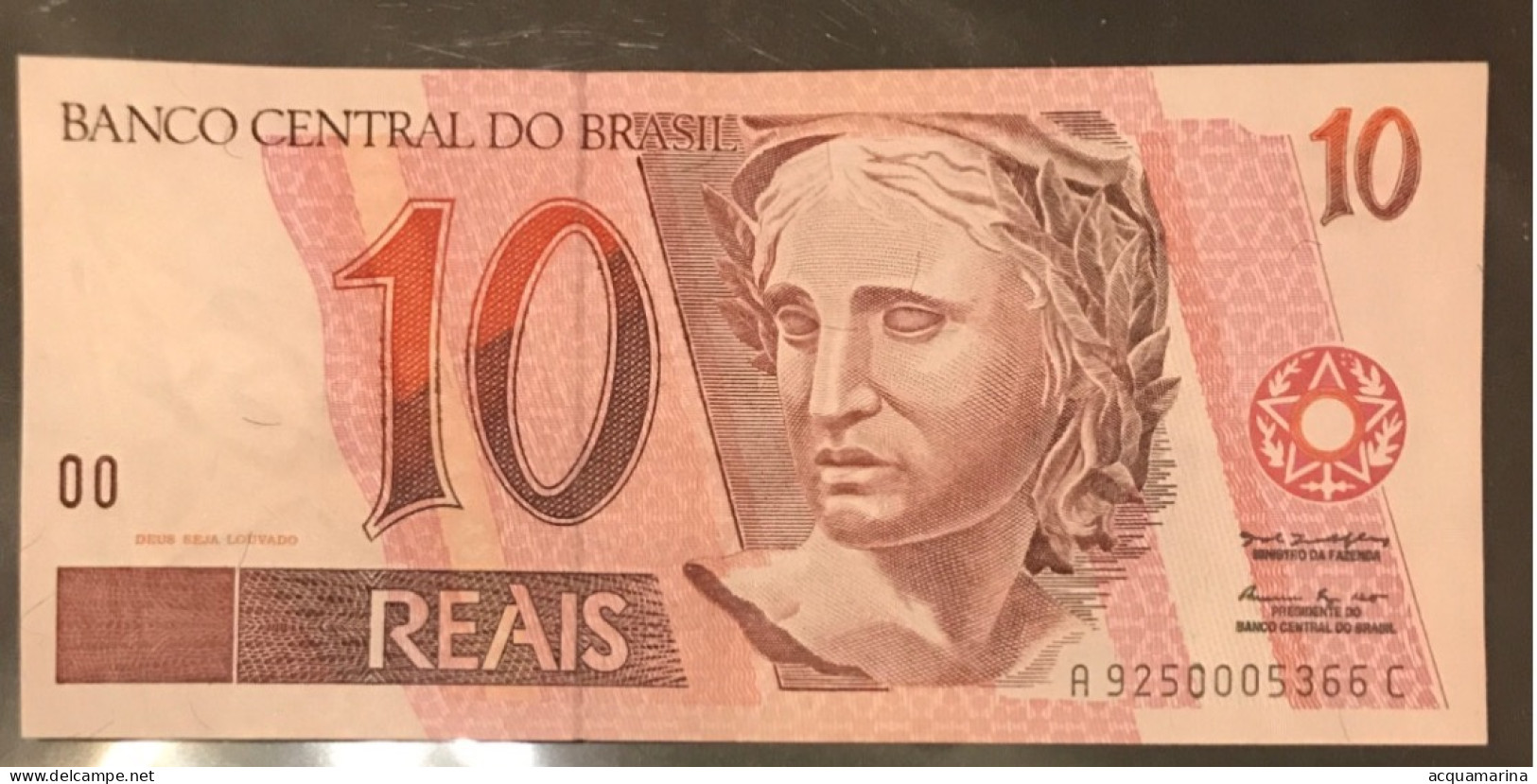 BRASILE BRASIL 10 REALS UNCIRCULATED - Brazilië