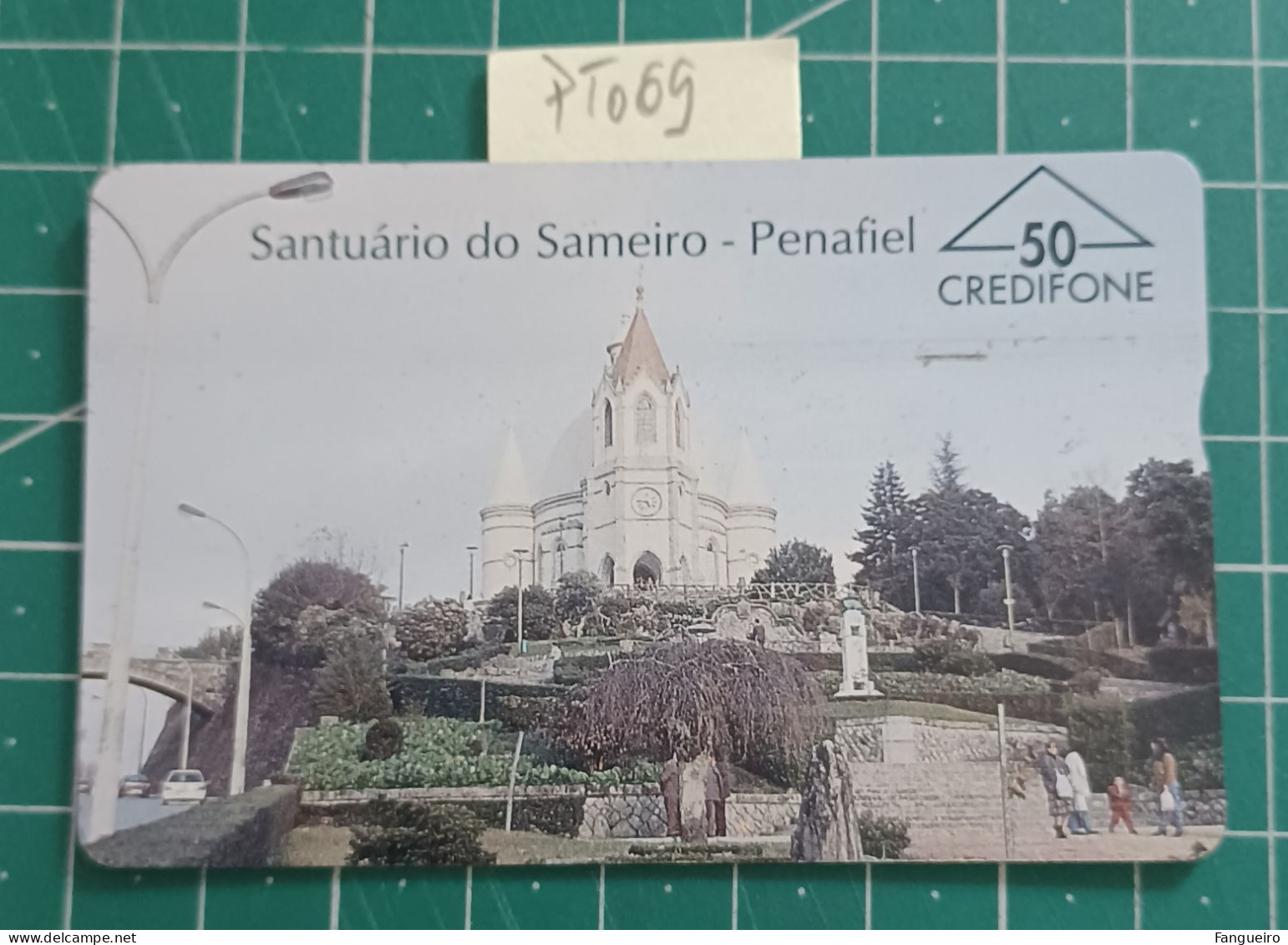 PORTUGAL PHONECARD USED PTo69 SAMEIRO SURCH - Portugal