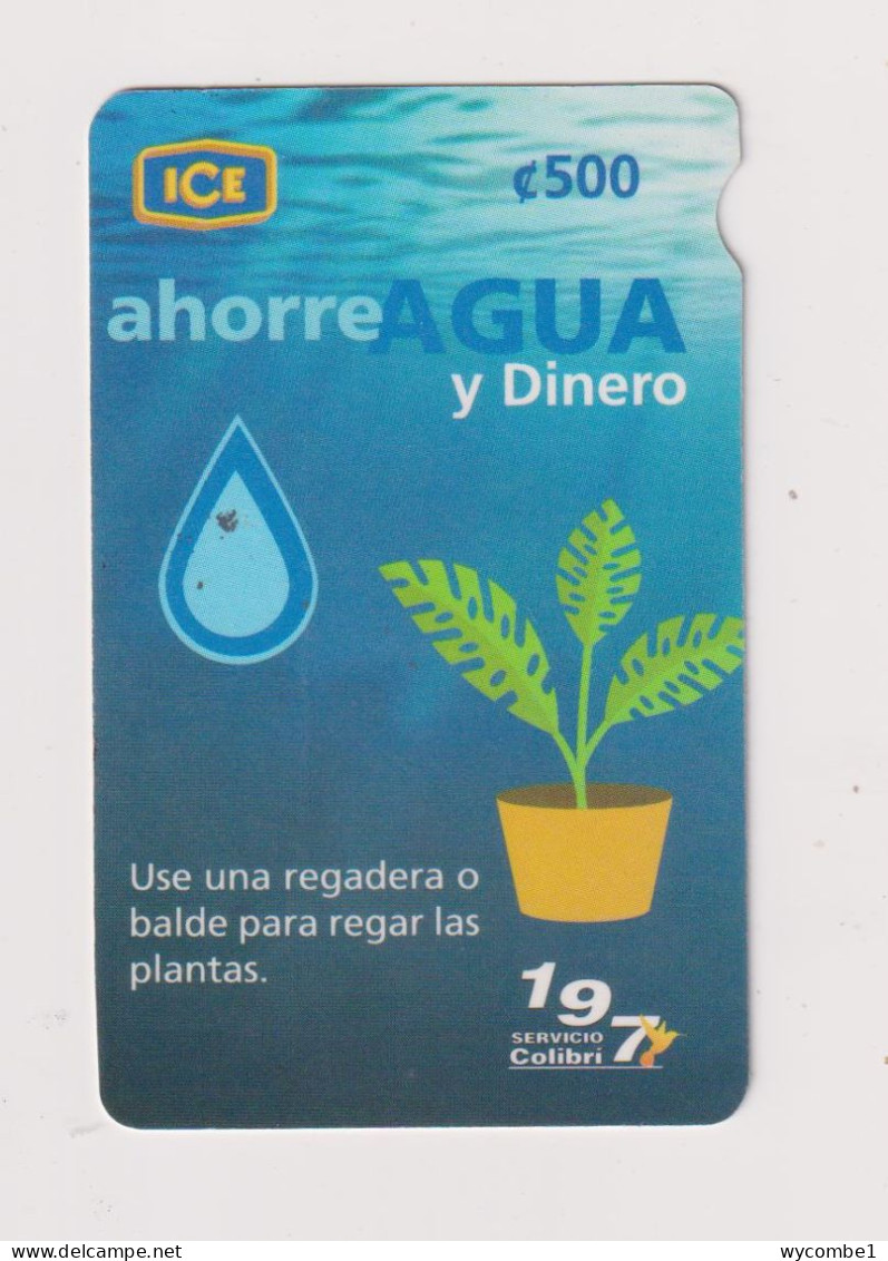 COSTA RICA - Save Water Save Money Remote  Phonecard - Costa Rica