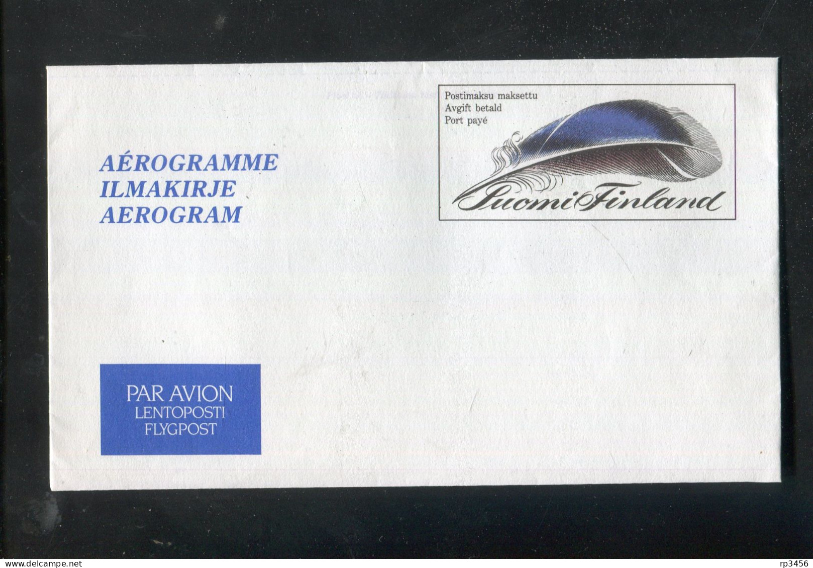 "FINNLAND" 1986, Luftpostfaltbrief Mi. LF 17 ** (R0004) - Ganzsachen