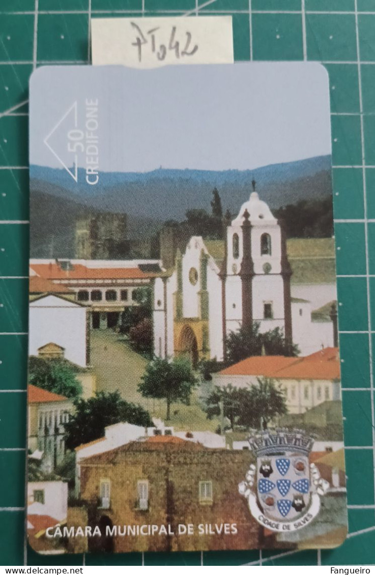 PORTUGAL PHONECARD USED PTo42 SILVES - Portogallo