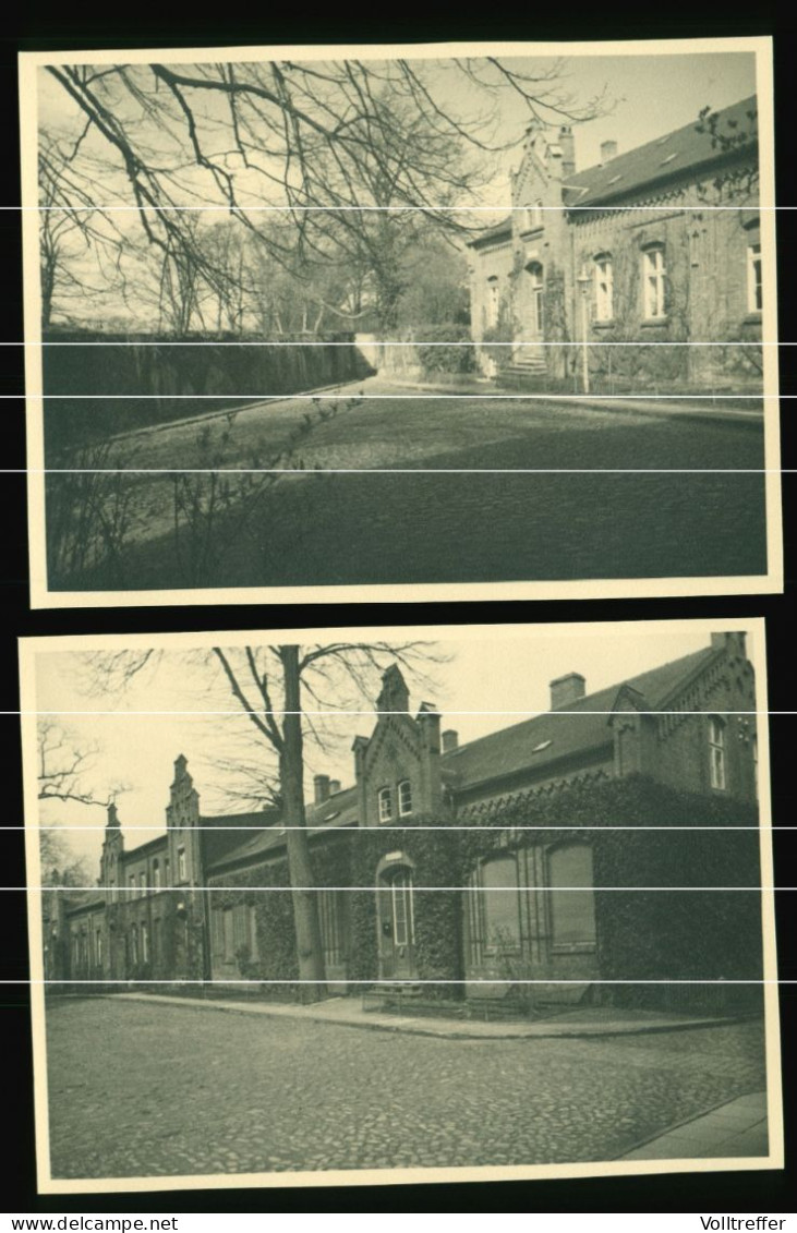 4x Orig. Foto 1938 Ribnitz-Damgarten, Ortspartie Kloster Ribnitz - Ribnitz-Damgarten