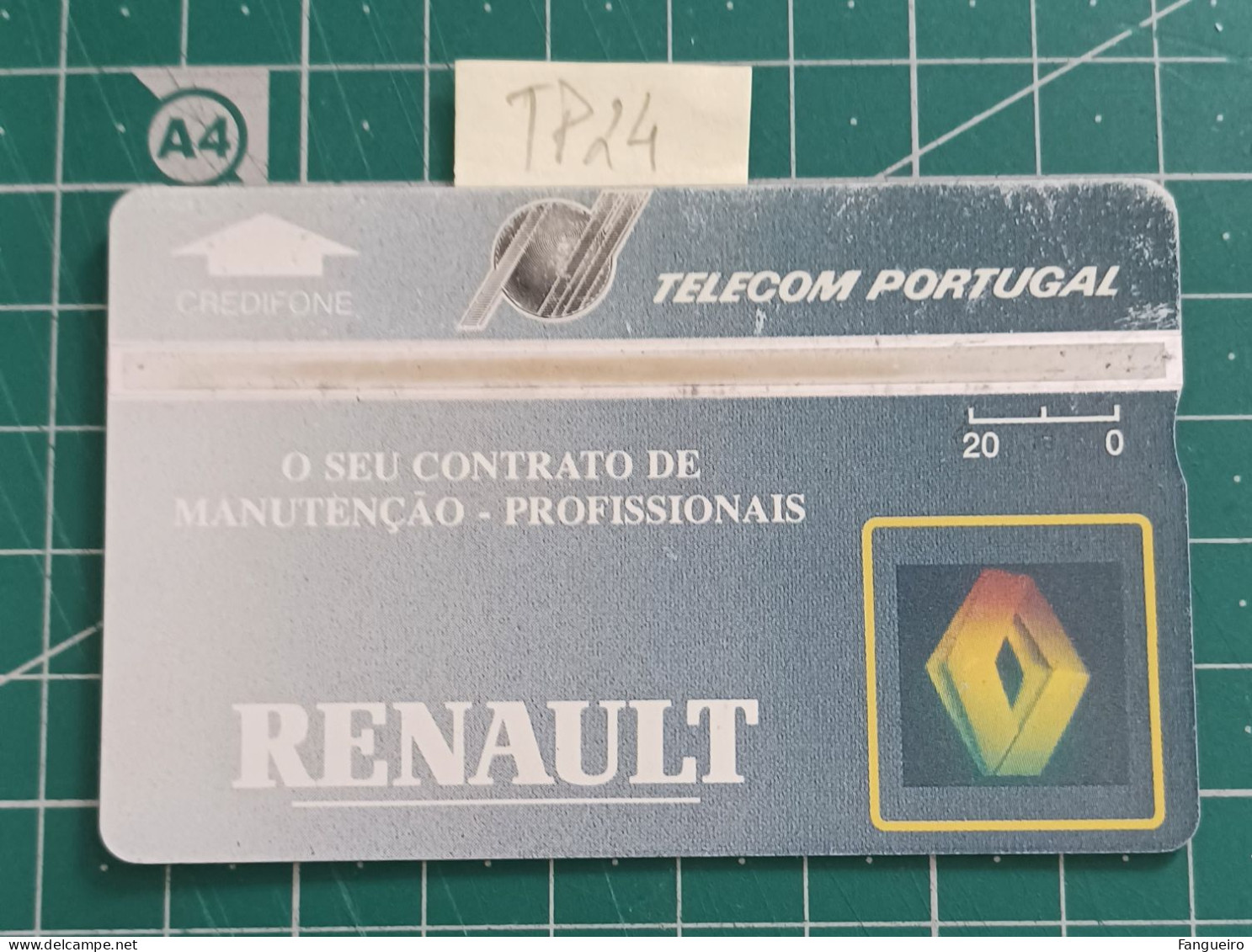 PORTUGAL PHONECARD USED TP24 RENAULT - Portogallo