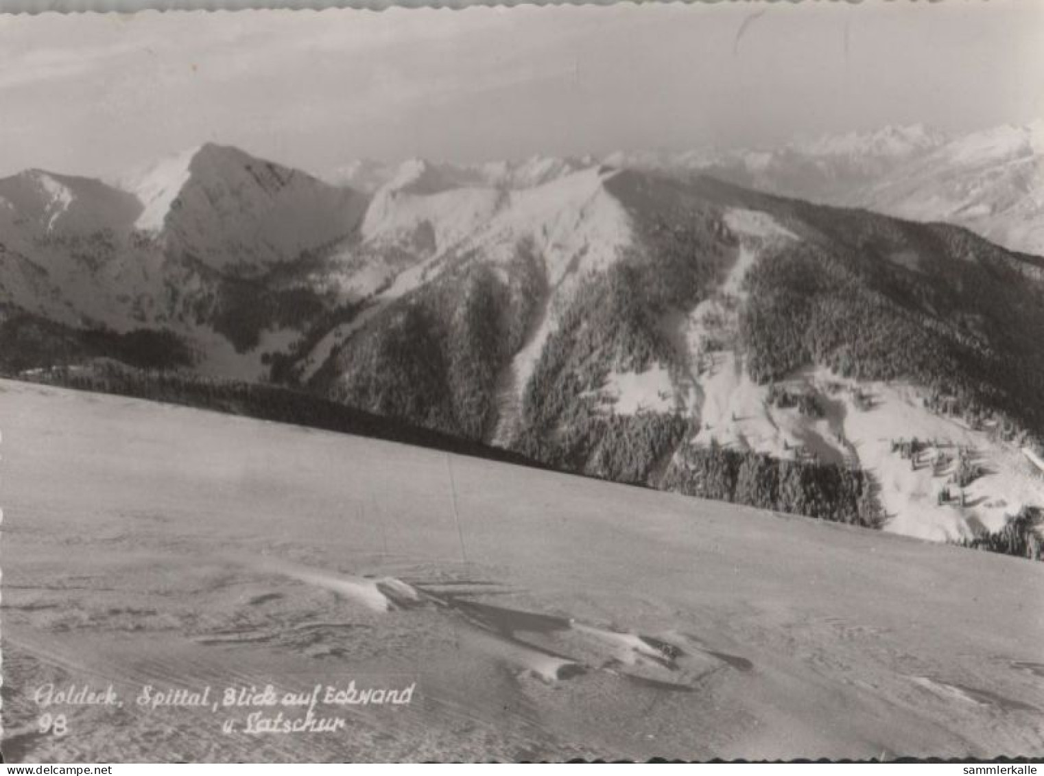 50681 - Österreich - Goldeck - Blick Auf Eckwand - Ca. 1965 - Spittal An Der Drau