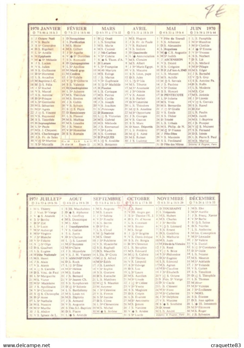 1970 - MONTBAZILLAC  "LES RUINES"  SUR LA Nle 133- MELLE BARDIN PROP. - Petit Format : 1961-70