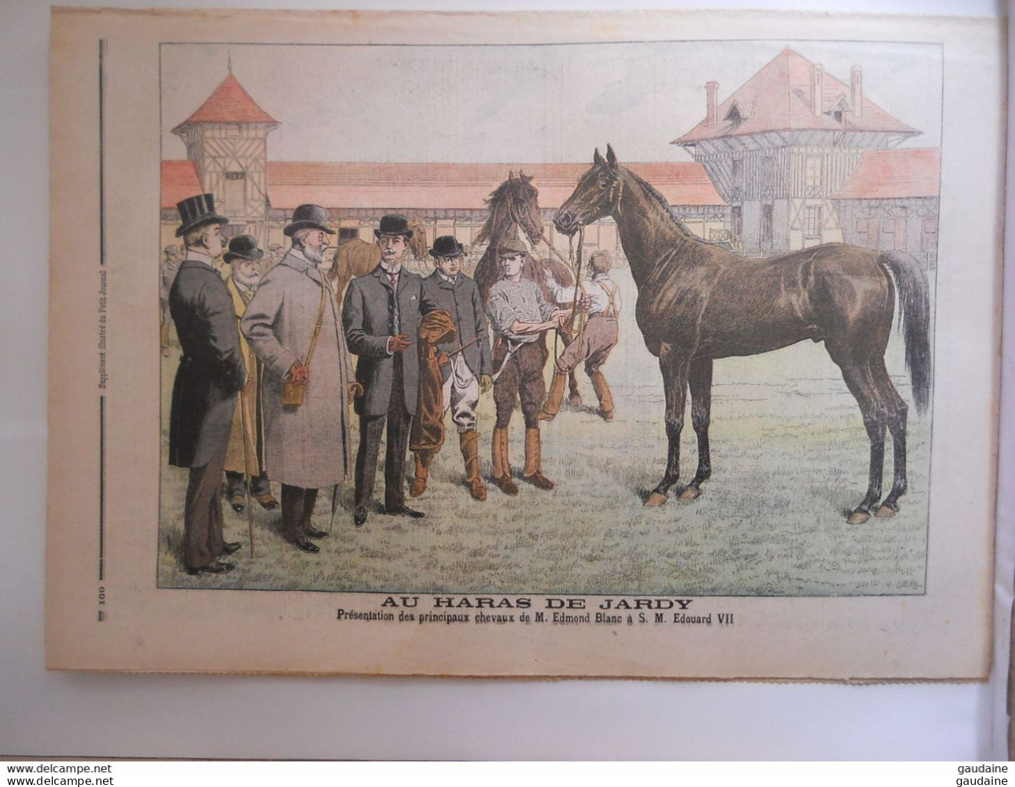 Le Petit Journal N°756 – 14 Mai 1905 – Alphone XIII, Roi D’Espagne ––  Haras De Jardy – Equitation - Le Petit Journal