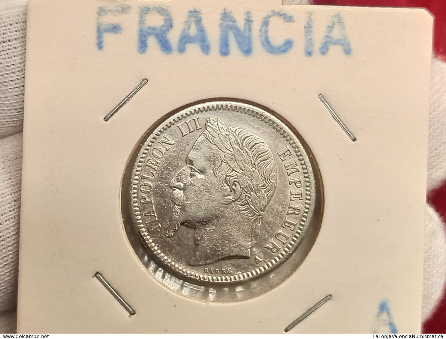 Francia France 1 Franc 1868 A Paris Km 806 Plata - Autres & Non Classés