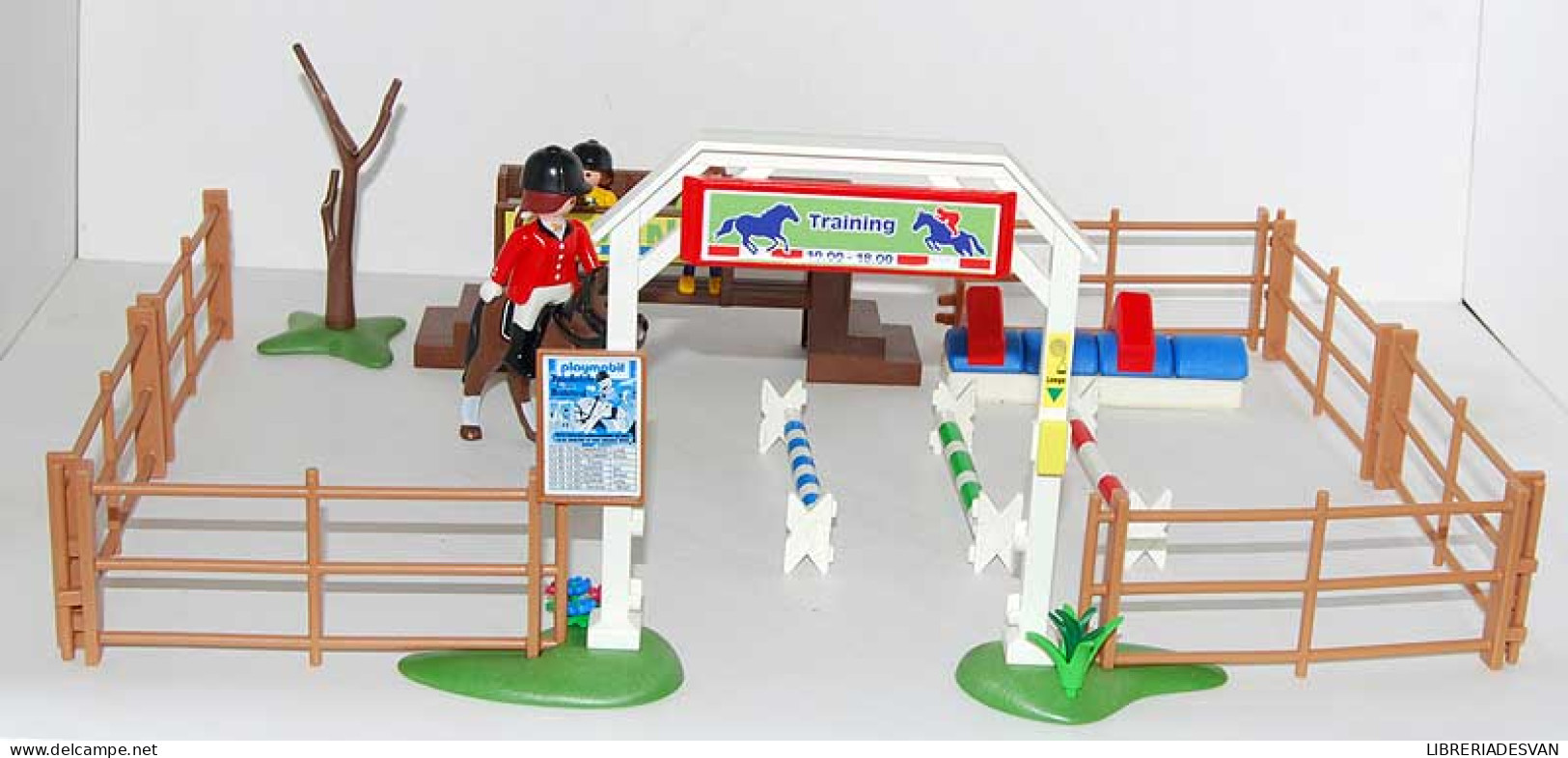 Playmobil Adiestramiento De Caballos Incompleto Ref. 4185 - Playmobil