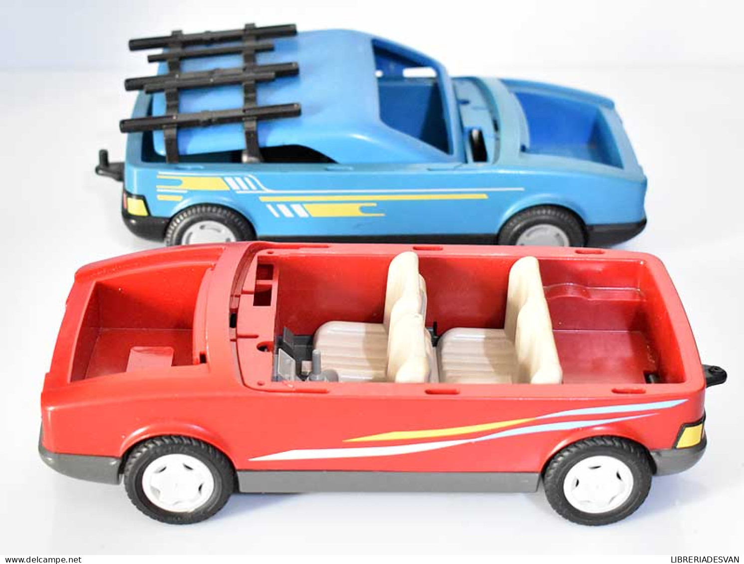 Playmobil. Lote De Dos Coches Para Desguace - Playmobil