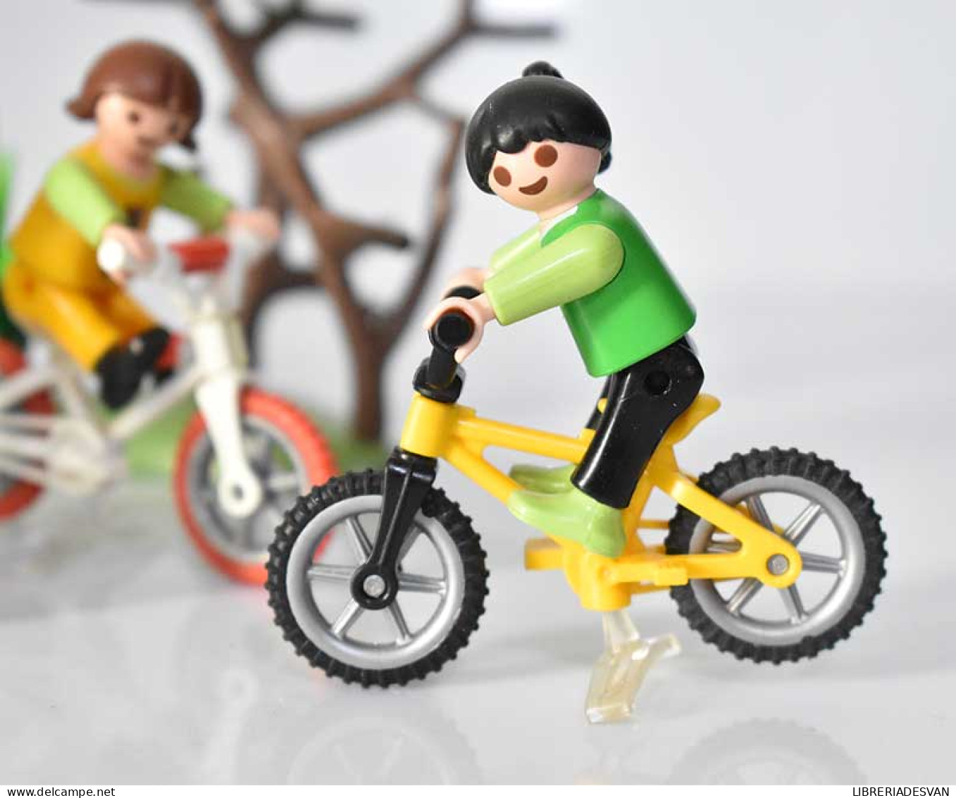 Playmobil. Niñas Con Bicicletas En El Parque - Playmobil