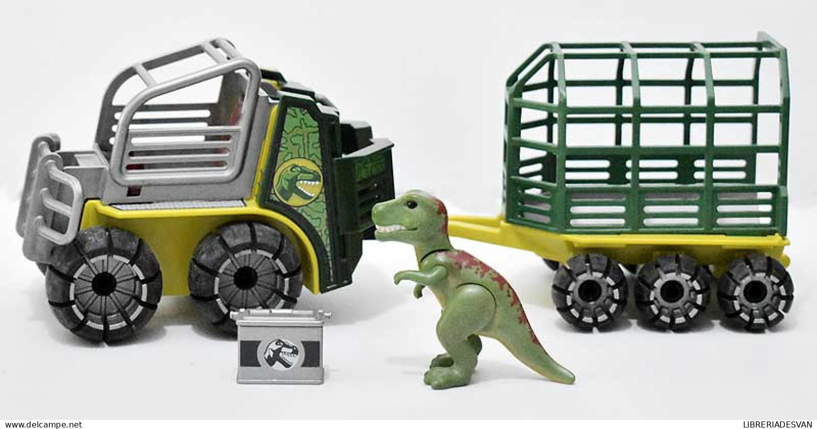 Playmobil. Vehículo Con Bebé T-Rex. Ref. 5236 (incompleto) - Playmobil