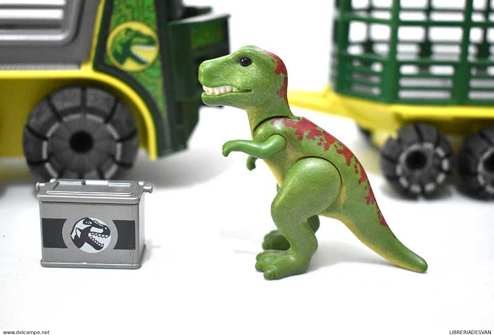 Playmobil. Vehículo Con Bebé T-Rex. Ref. 5236 (incompleto) - Playmobil