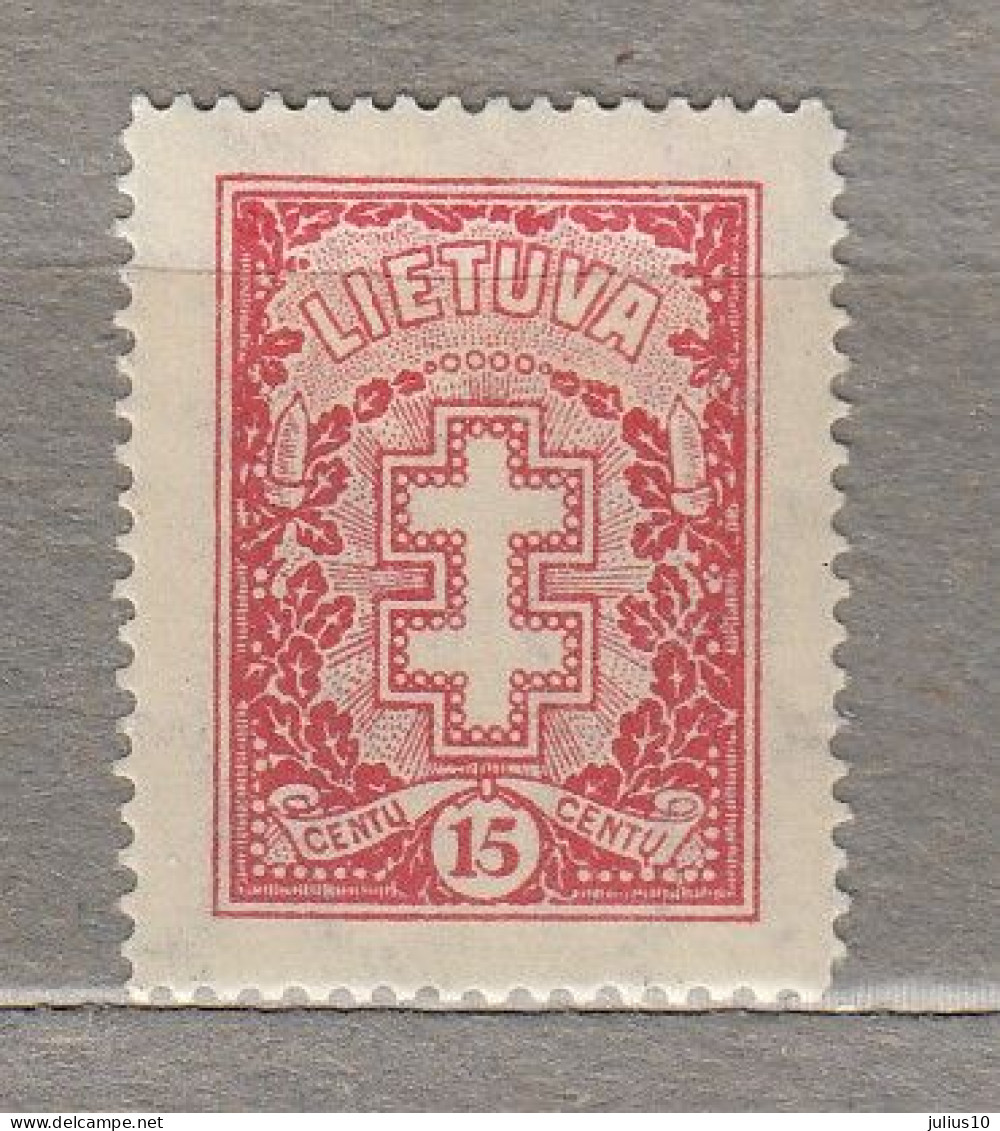 LITHUANIA 1929 Double Cross MH(*) Mi 289 CV6EUR #633 - Litauen