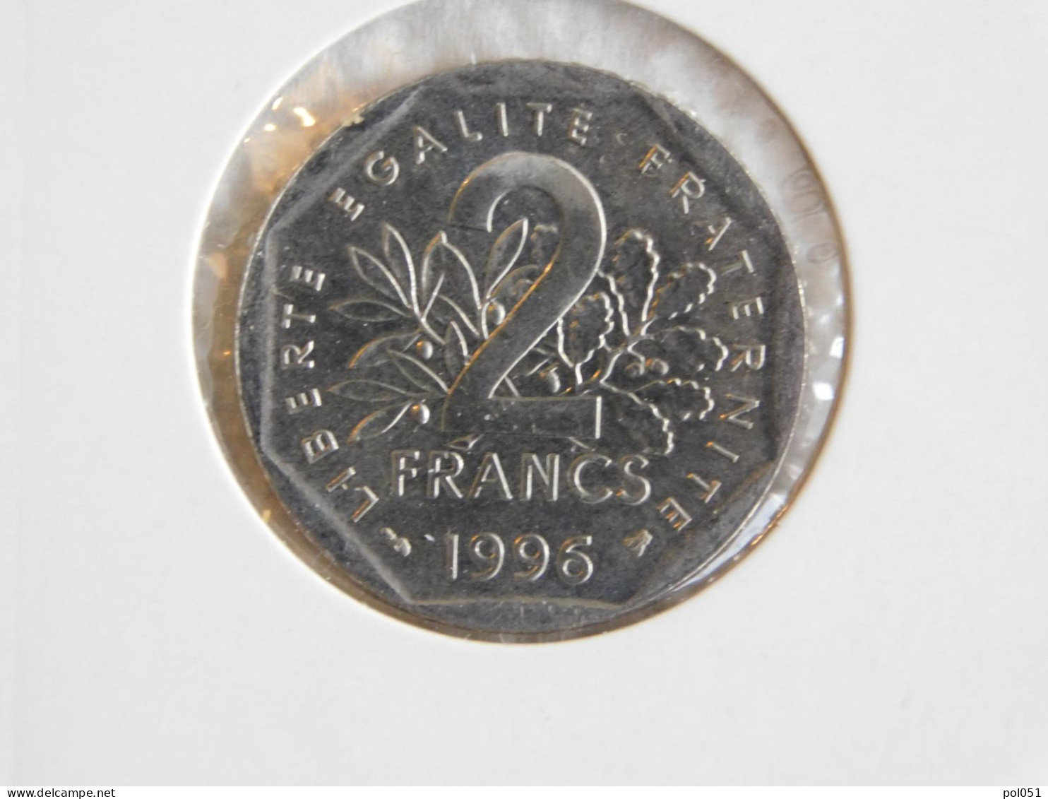 France 2 Francs 1996 SEMEUSE, NICKEL (849) - 2 Francs