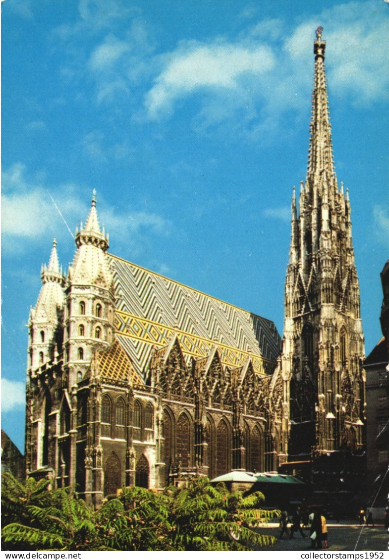 VIENNA, CHURCH, ARCHITECTURE, AUSTRIA, POSTCARD - Églises