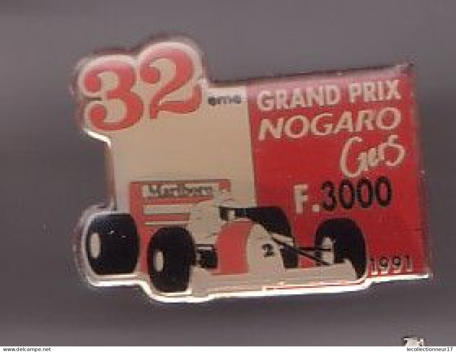 Pin's 32 ème Grand Prix Nogaro Gers F3000 Malboro  Réf 644 - F1