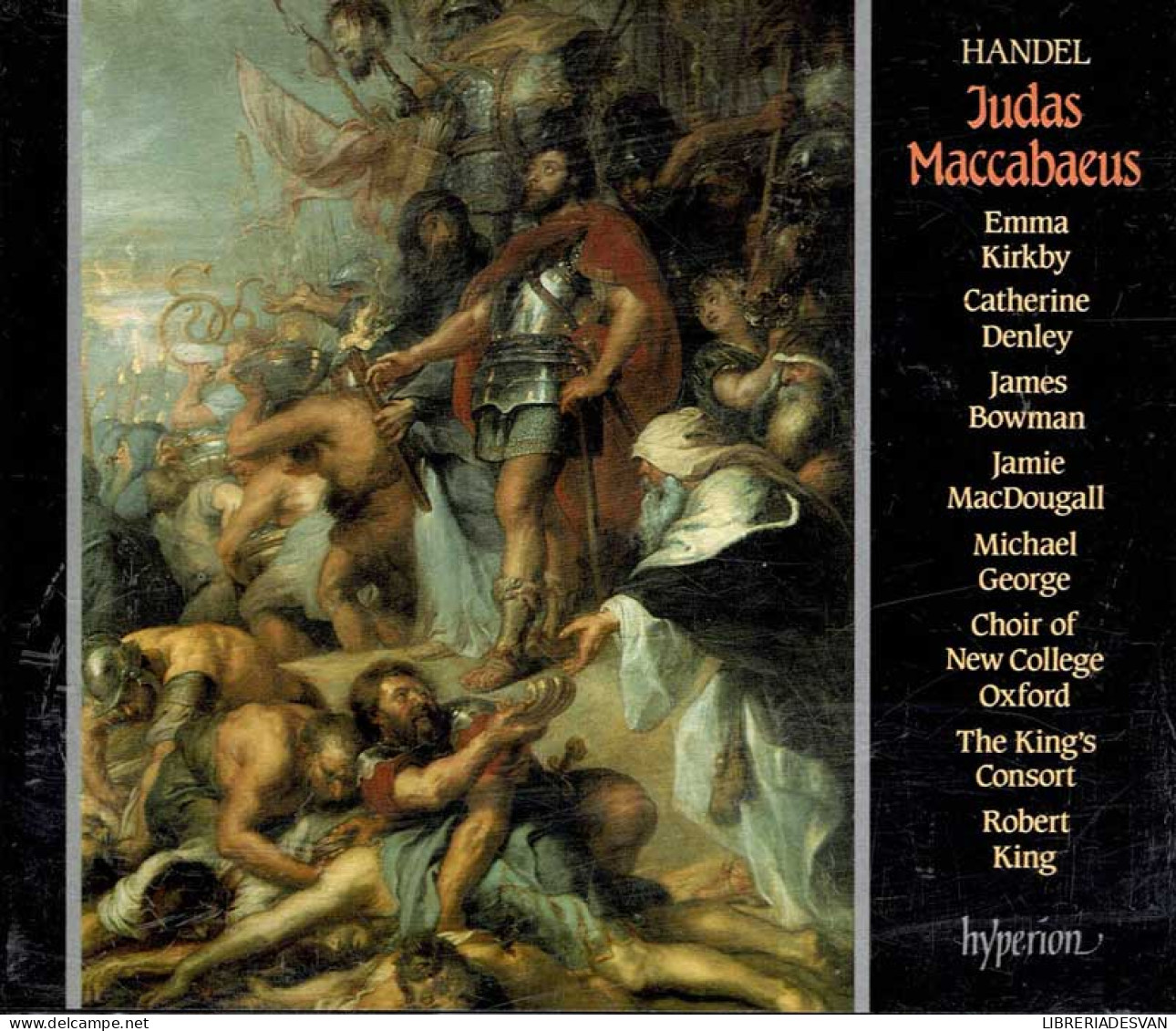 Handel. The New College Oxford Choir, The King's Consort - Judas Maccabaeus. 2 X CD - Klassik